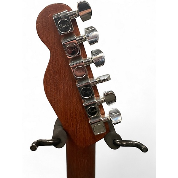 Used Fender American Acoustasonic Telecaster Black Acoustic Electric Guitar