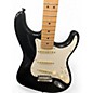 Used Fender American Standard Stratocaster Black Solid Body Electric Guitar