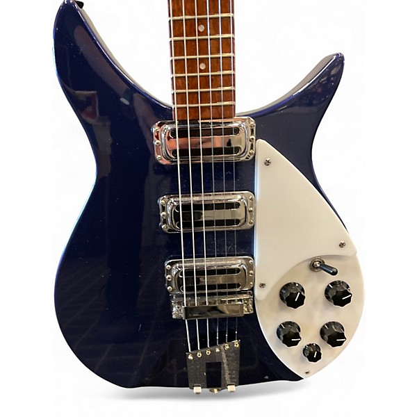 Used 2022 Rickenbacker 350V63 Royal Blue Solid Body Electric Guitar