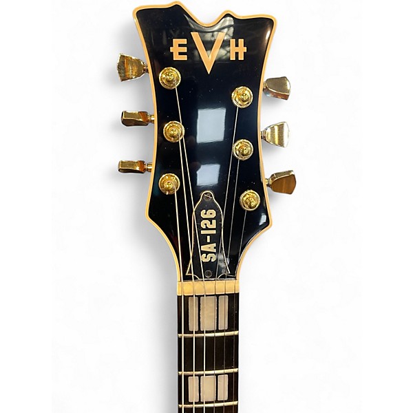 Used EVH SA-126 TOBACCO BURST Hollow Body Electric Guitar