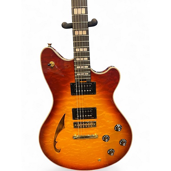 Used EVH SA-126 TOBACCO BURST Hollow Body Electric Guitar