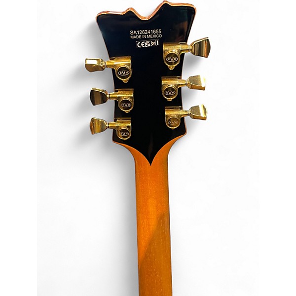 Used EVH SA-126 TOBACCO BURST Hollow Body Electric Guitar