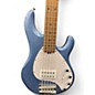 Used Sterling by Music Man STINGRAY5 RAY35 BLUE SPARKLE Electric Bass Guitar