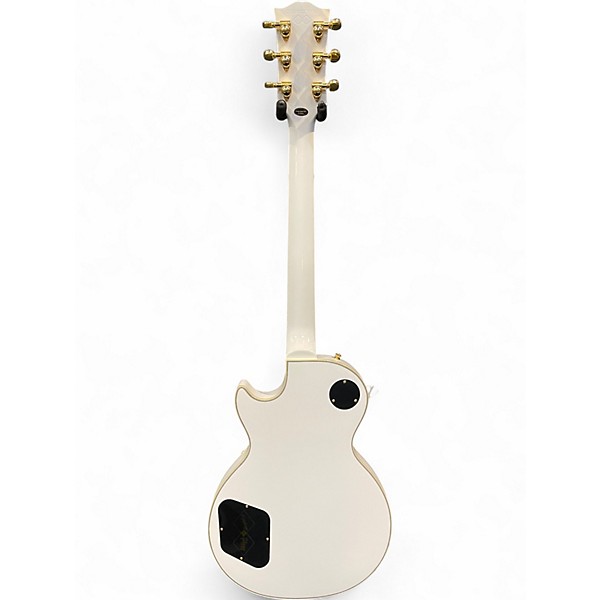 Used 2025 Epiphone INSPIRED BY GIBSON LES PAUL CUSTOM Alpine White Solid Body Electric Guitar