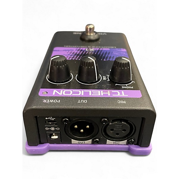 Used TC Helicon VoiceTone Single X1 Vocal Processor