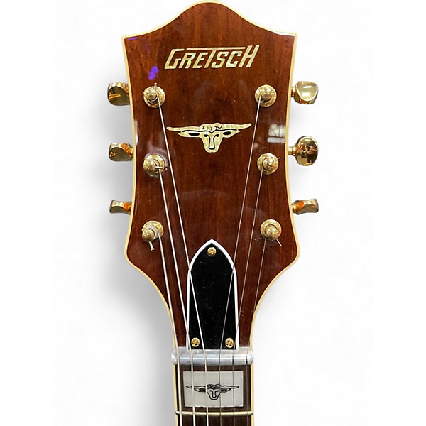 Used Gretsch Guitars G6120T-55VS Chet Atkins Orange Hollow Body Electric Guitar
