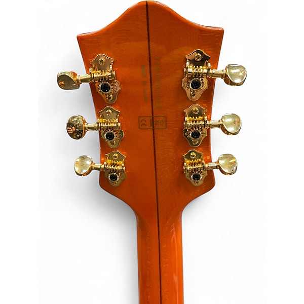Used Gretsch Guitars G6120T-55VS Chet Atkins Orange Hollow Body Electric Guitar