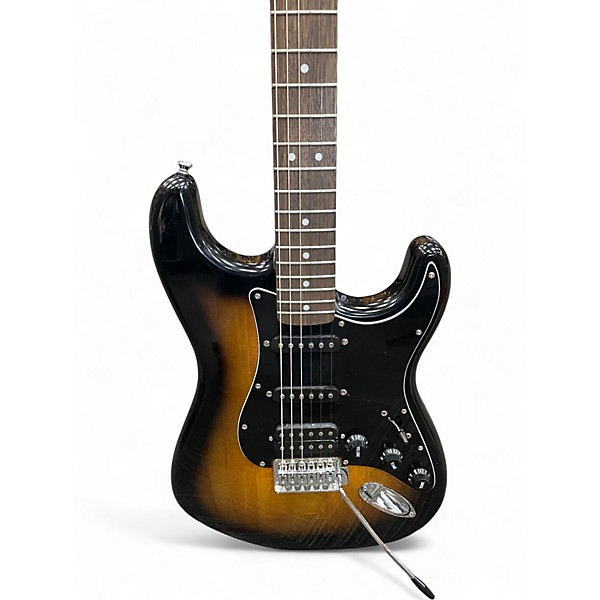 Used Squier Affinity Stratocaster 3 Color Sunburst Solid Body Electric Guitar