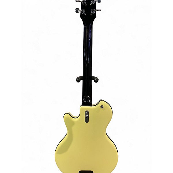 Used Italia MONDIAL Cream Hollow Body Electric Guitar