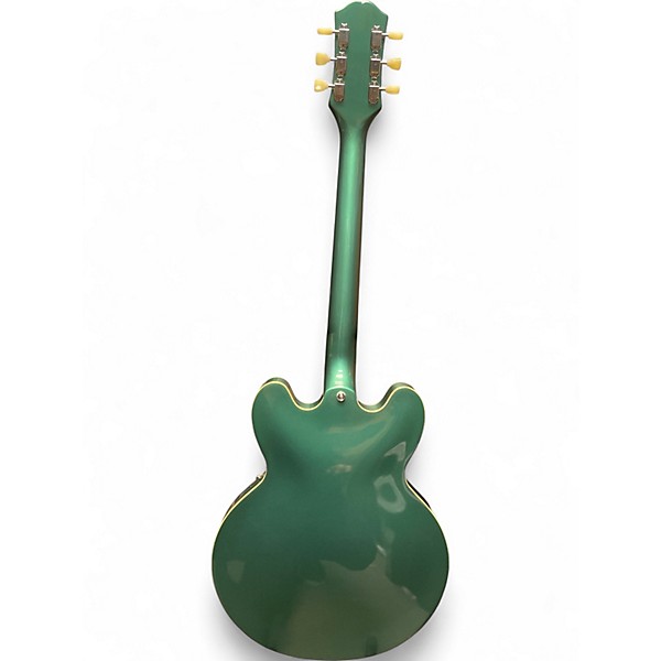 Used 2021 Epiphone ES335 Inverness Green Hollow Body Electric Guitar