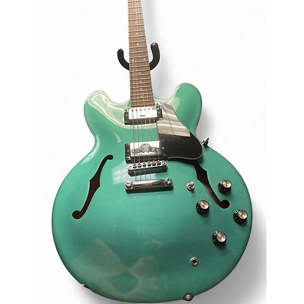 Used 2021 Epiphone ES335 Inverness Green Hollow Body Electric Guitar