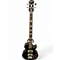 Used 2000 Epiphone LES PAUL STANDARD Black Electric Bass Guitar thumbnail