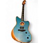 Used Fender ACOUSTASONIC JAZZMASTER Ocean Turquoise Acoustic Electric Guitar thumbnail