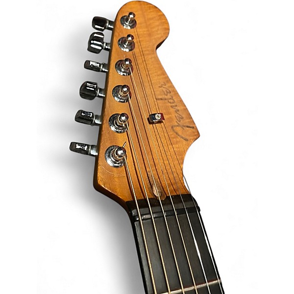 Used Fender ACOUSTASONIC JAZZMASTER Ocean Turquoise Acoustic Electric Guitar