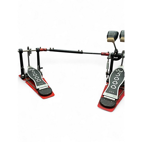 Used DW 5000 Series Double Double Bass Drum Pedal