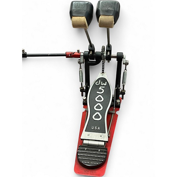 Used DW 5000 Series Double Double Bass Drum Pedal
