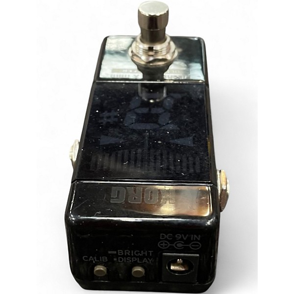 Used KORG PB01 Pitchblack Chromatic Tuner Pedal