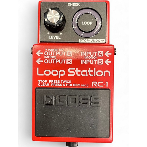 Used BOSS RC1 Loop Station Pedal