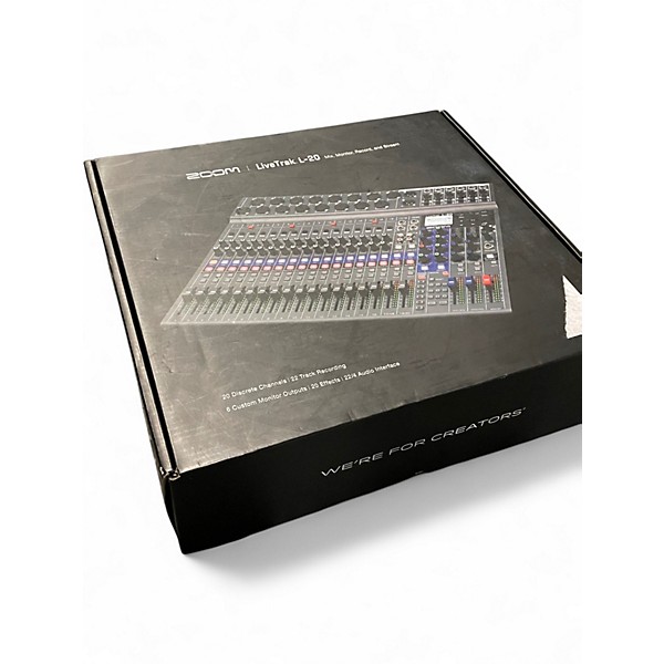Used Zoom LIveTrack L-20 Unpowered Mixer