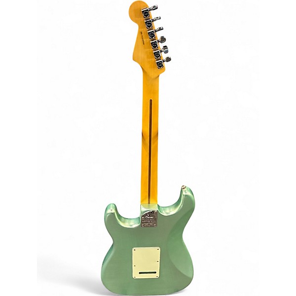 Used Fender American Professional II Stratocaster Mystic Surf Green Solid Body Electric Guitar