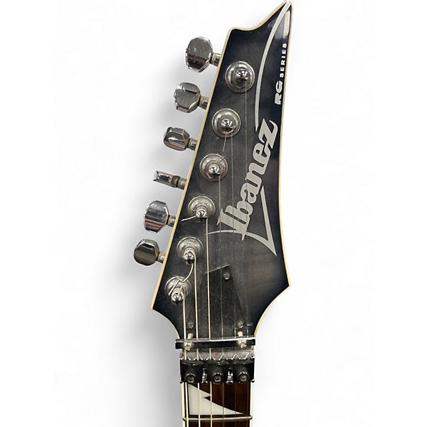 Used Ibanez RG4EX1 Trans Black Solid Body Electric Guitar