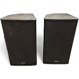 Used Samson RSX115 PAIR Powered Speaker