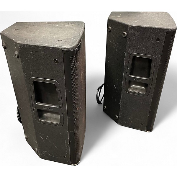 Used Samson RSX115 PAIR Powered Speaker