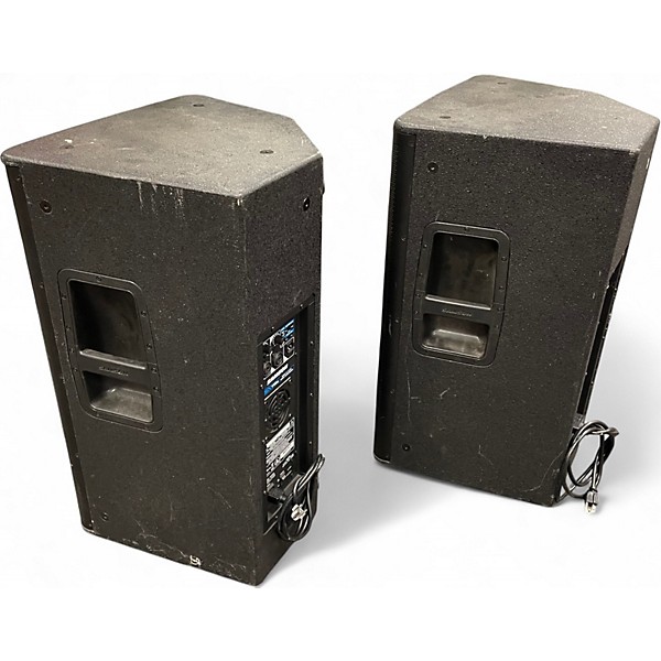 Used Samson RSX115 PAIR Powered Speaker