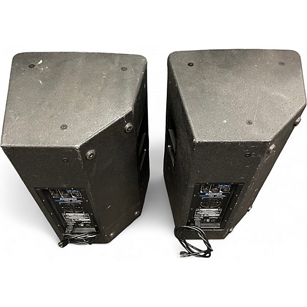Used Samson RSX115 PAIR Powered Speaker