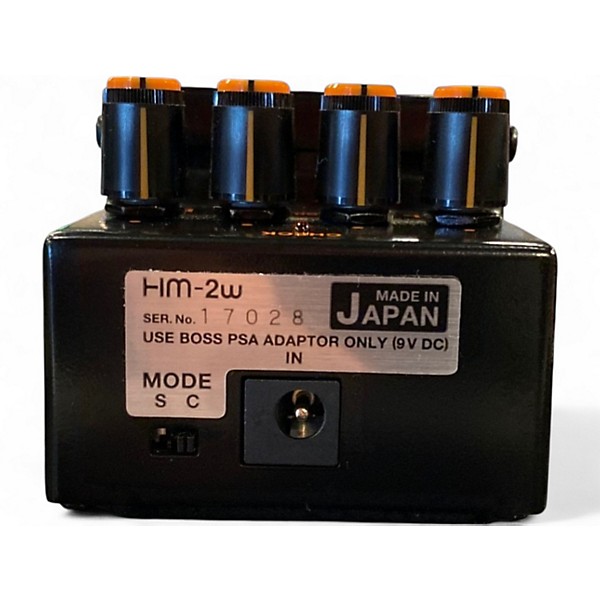 Used BOSS HM-2W Effect Pedal