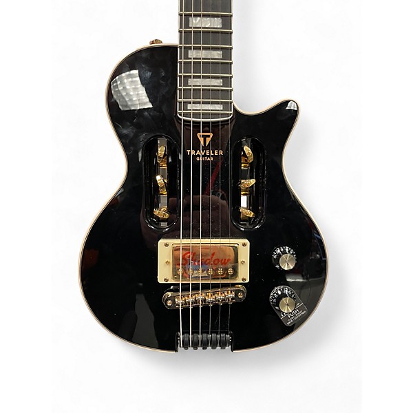 Used Traveler Guitar EG1 Custom Black Electric Guitar