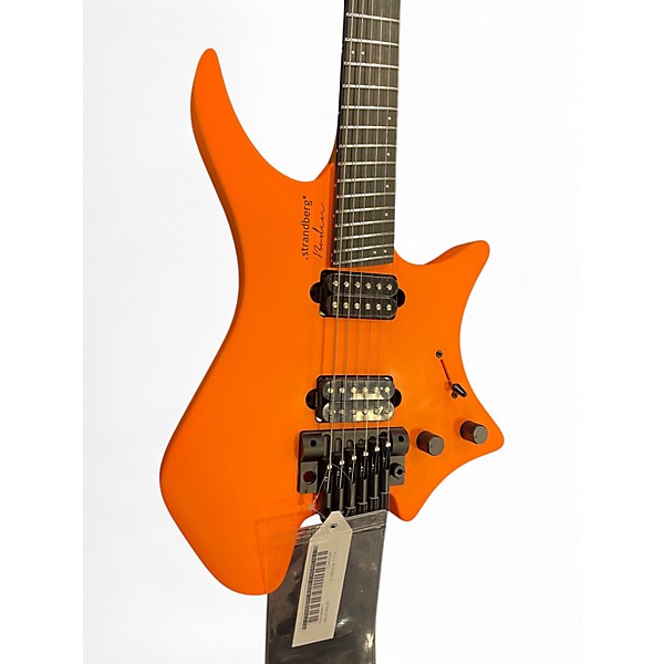 Used strandberg Boden Standard NX 6 Neon Orange Solid Body Electric Guitar