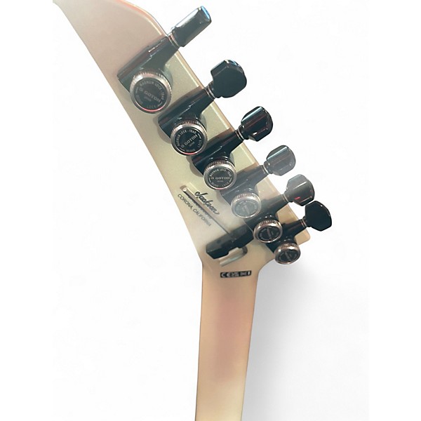 Used Jackson SL3 PLATINUM WHITE Solid Body Electric Guitar