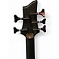 Used Schecter Guitar Research Stiletto Stealth-5 Black Electric Bass Guitar