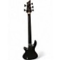 Used Schecter Guitar Research Stiletto Stealth-5 Black Electric Bass Guitar
