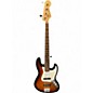 Used Squier JAZZ BASS STANDARD 2 Color Sunburst Electric Bass Guitar thumbnail