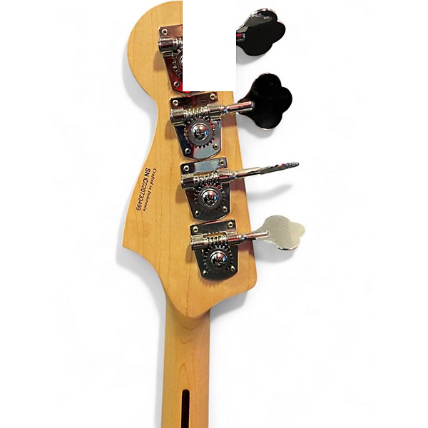 Used Squier JAZZ BASS STANDARD 2 Color Sunburst Electric Bass Guitar