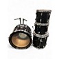 Used Mapex 4 Piece Venus Series Black Drum Kit