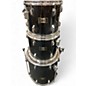 Used Mapex 4 Piece Venus Series Black Drum Kit