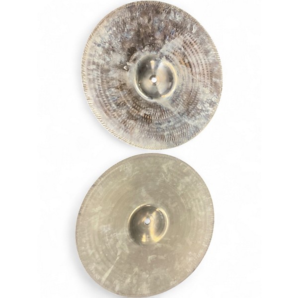 Used Zildjian 14in A Custom Hi Hat Pair Cymbal