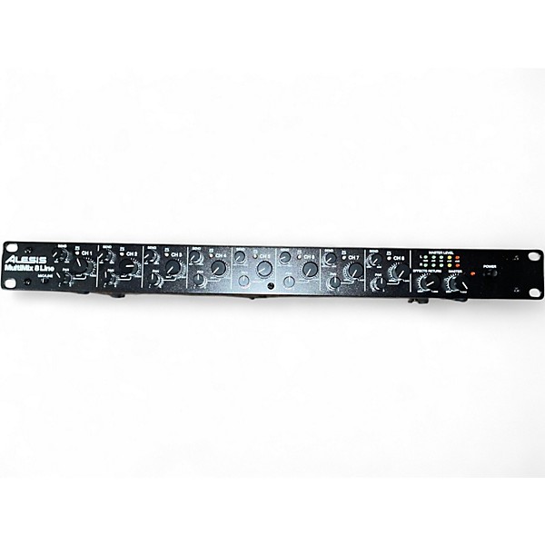 Used Alesis MultiMix 8 Rackmount Unpowered Mixer