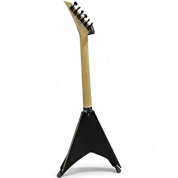 Used Jackson KV Pro Series King V Black Solid Body Electric Guitar