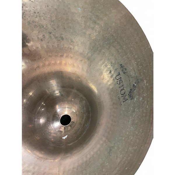 Used Zildjian 15in A Custom Mastersound Hi Hat Pair Cymbal