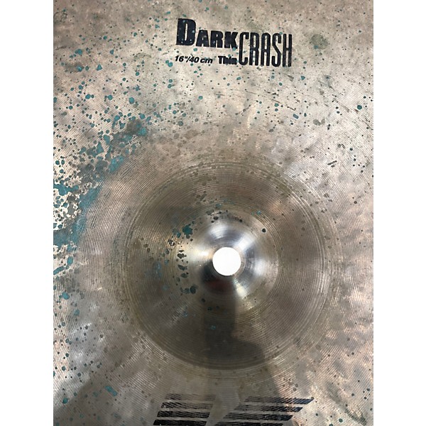 Used Zildjian 16in K Custom Dark Crash Cymbal