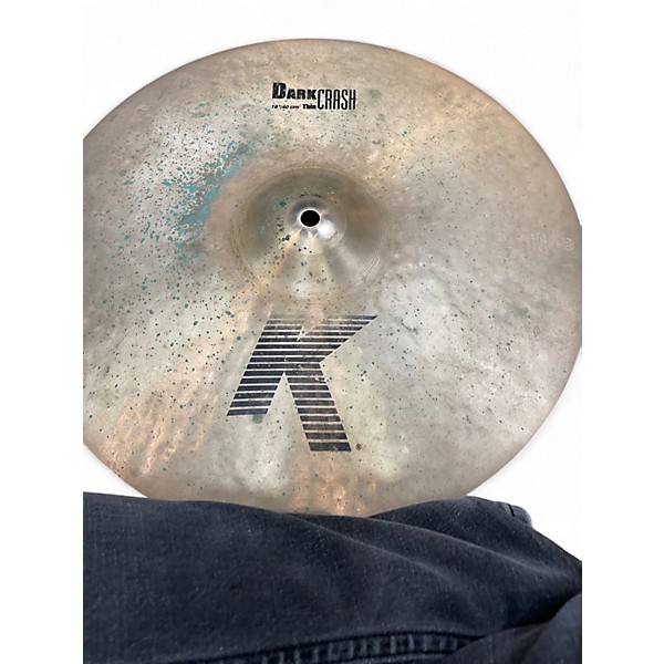 Used Zildjian 16in K Custom Dark Crash Cymbal