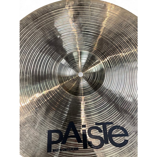 Used Paiste 16in mellow crash Cymbal