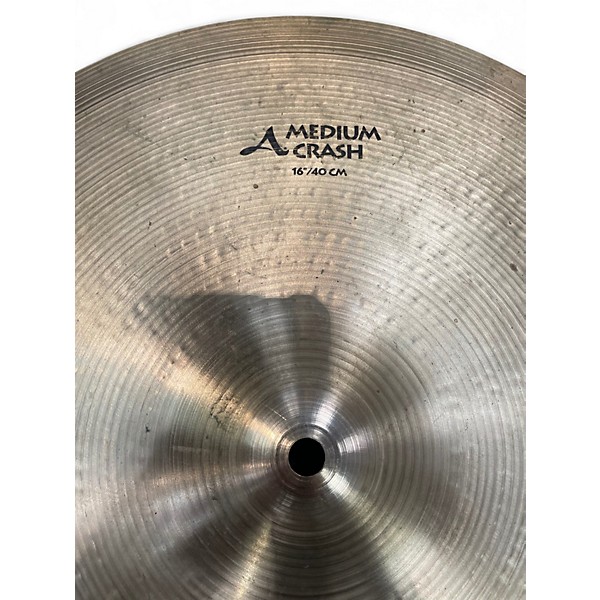 Used Zildjian 16in A Custom Medium Crash Cymbal