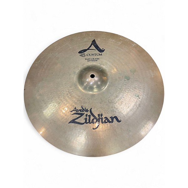 Used Zildjian 16in A Custom Fast Crash Cymbal