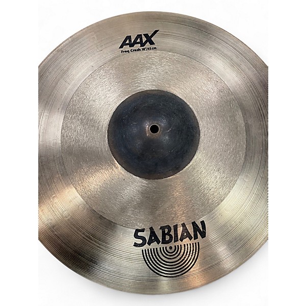 Used SABIAN 18in AAX Frequency Crash Cymbal