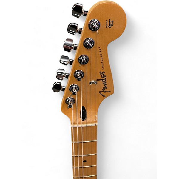 Used Fender player strat 70th ann. Seafoam Green Solid Body Electric Guitar